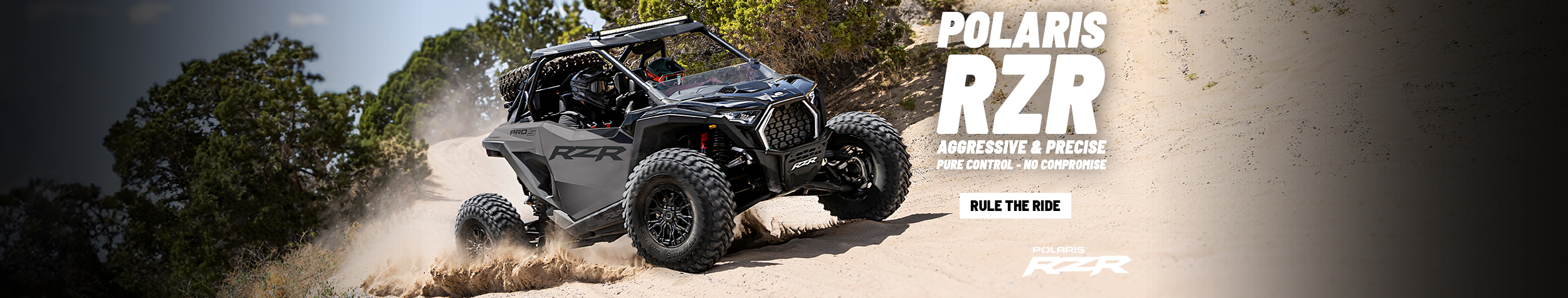Take adventure off the beaten path with the Polaris RZR!